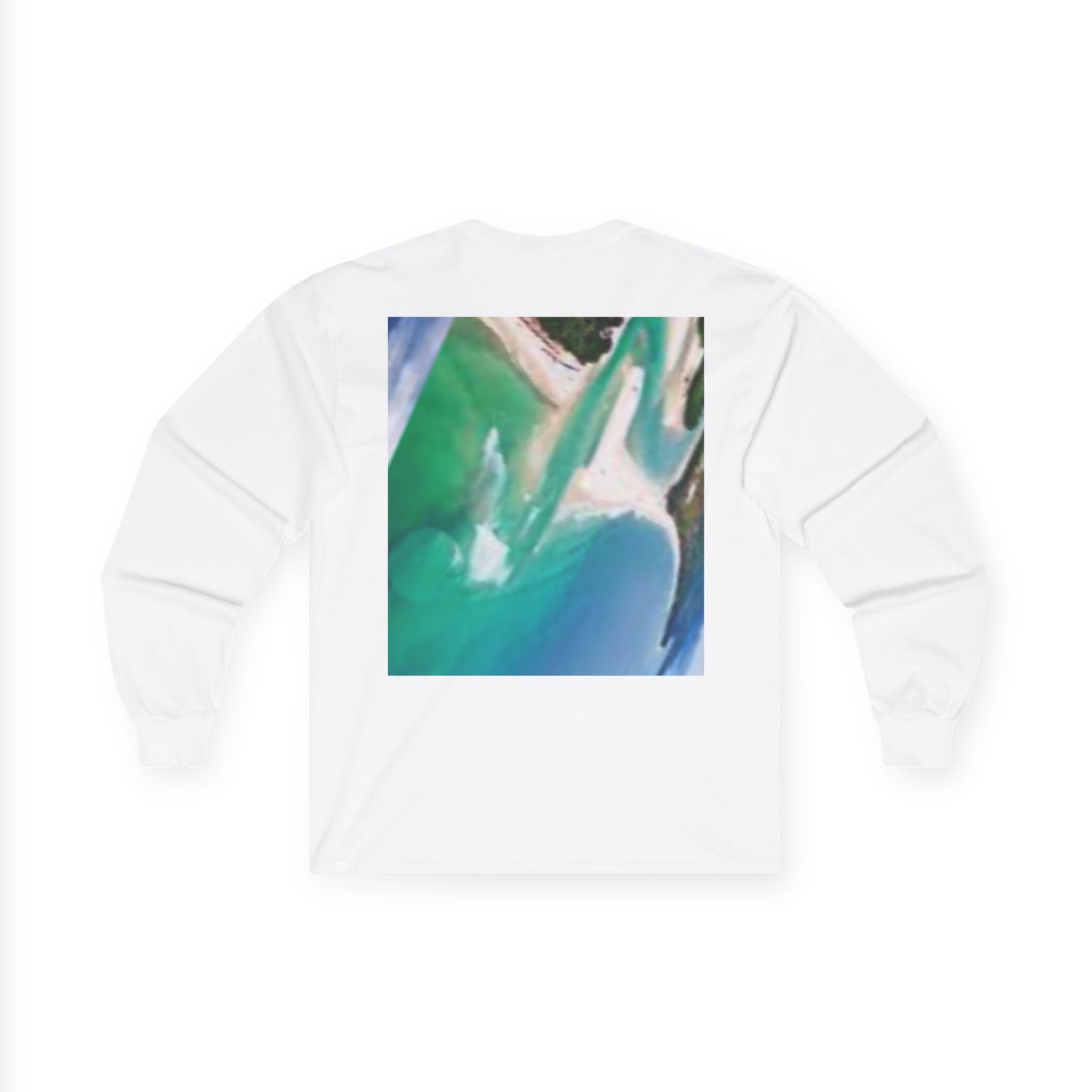 Vibrant Coastal Inspired Unisex Long Sleeve Tee - Perfect for Beach Lovers