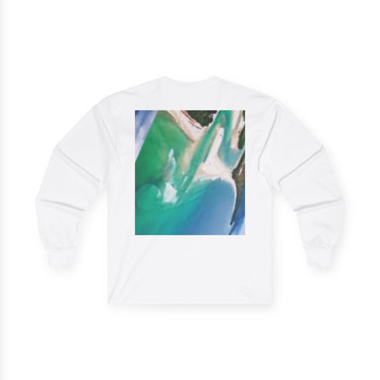 Vibrant Coastal Inspired Unisex Long Sleeve Tee - Perfect for Beach Lovers
