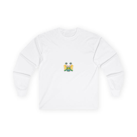 Vibrant Coastal Inspired Unisex Long Sleeve Tee - Perfect for Beach Lovers